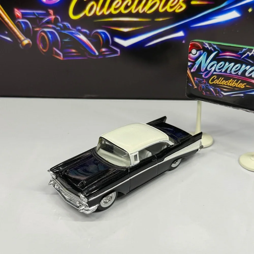 ERTL 1957 Chevrolet Bel Air Two-Door Hardtop Black White Vintage Series 11